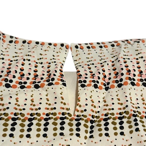 Reiss Andrina Spot Ruffle Mini Dress Fit N Flare Polka Dot Sleeveless Sz 10 NWT - Picture 12 of 14